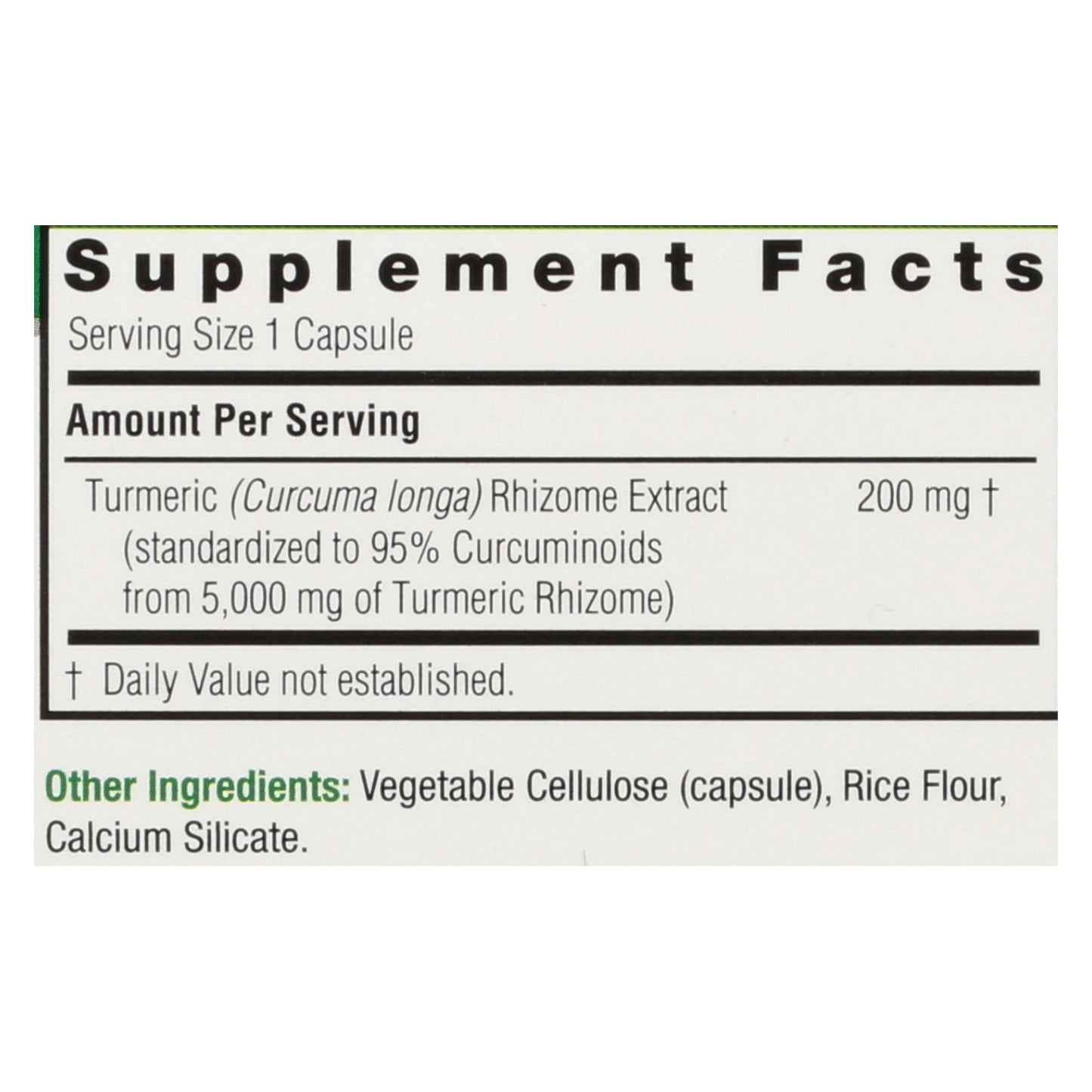Nature's Answer Turmeric-3, 90 Vegetarian Capsules