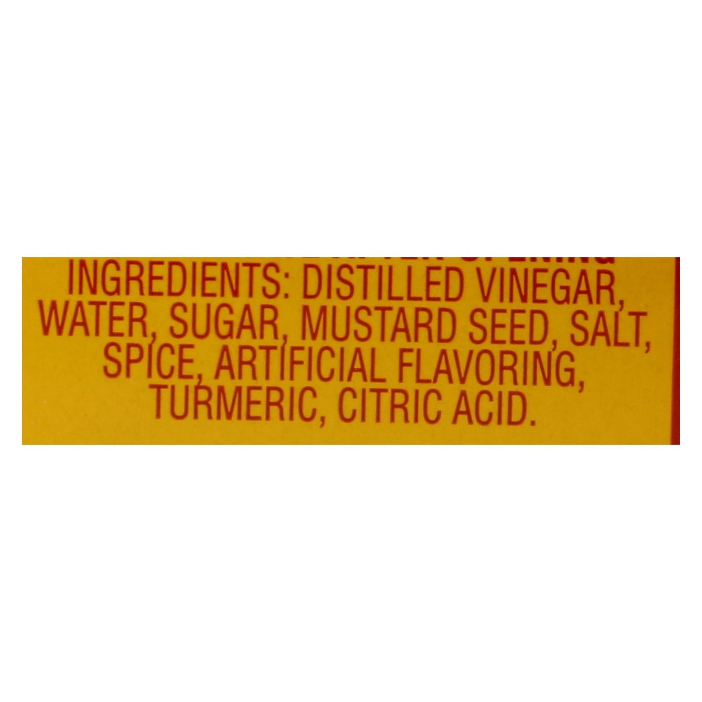 Mr. Mustard Sweet Hot Mister Mustard (Pack of 6 - 7.5 Oz. each)
