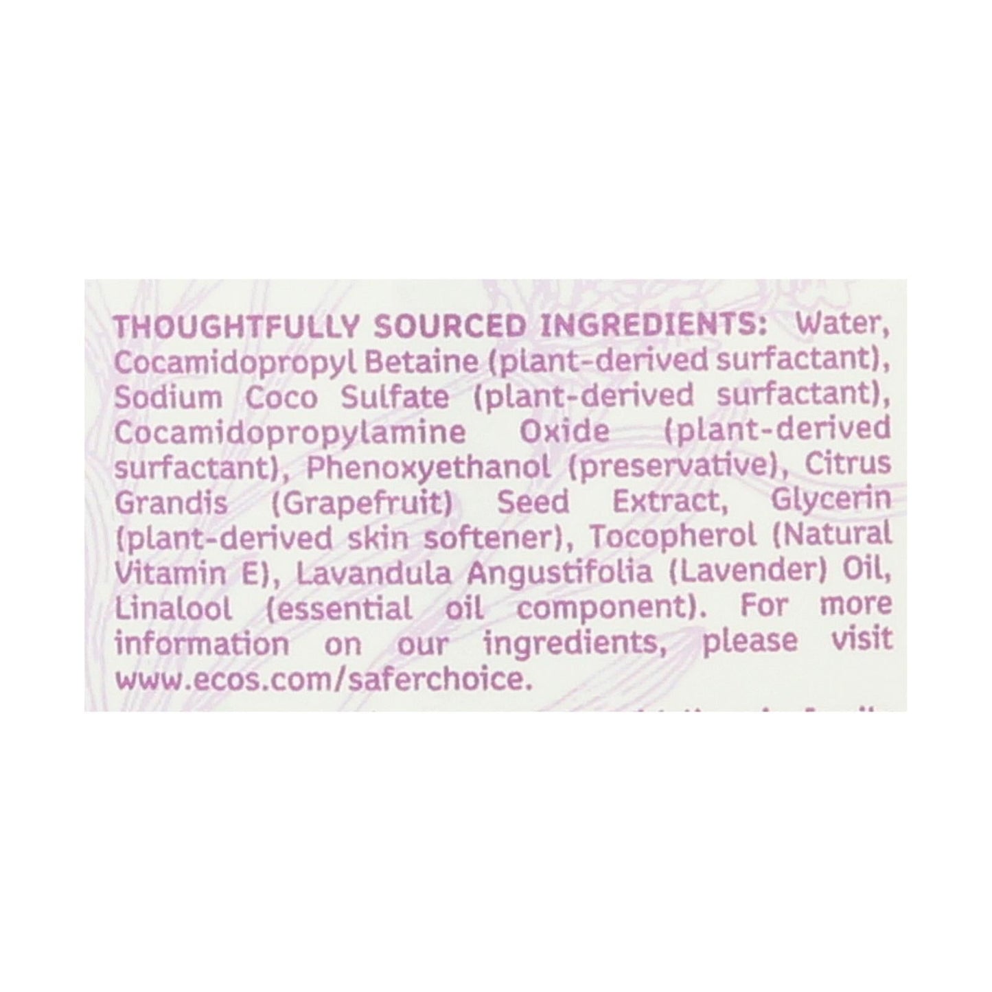 Earth-Friendly Hand Soap Refill - Lavender | 6 - 32 Fl Oz. Pack