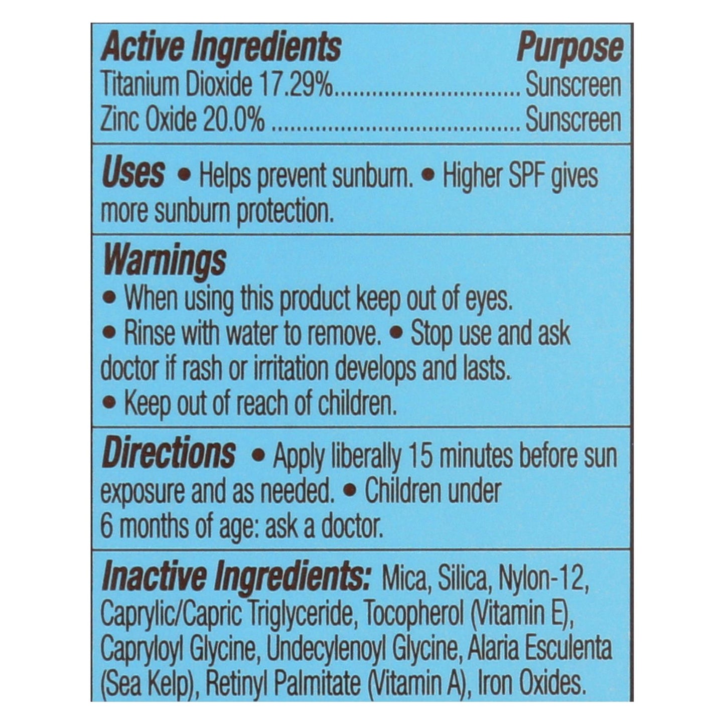 Mineral Fusion - Mineral Brush-On Sun Defense SPF 30 - 0.14 oz