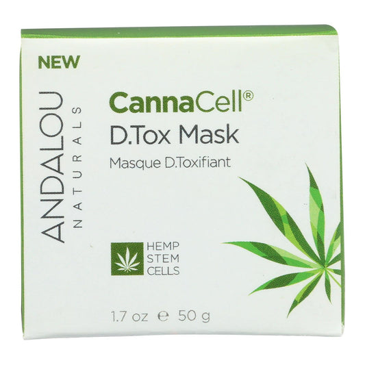 Andalou Naturals Cannacell Detoxifying Deep Cleansing Masque - 1.7 Oz