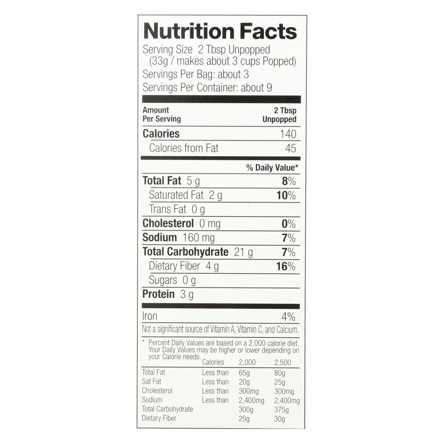 Black Jewell Microwave Popcorn 6-Pack: Natural, 10.5 Oz. Bags