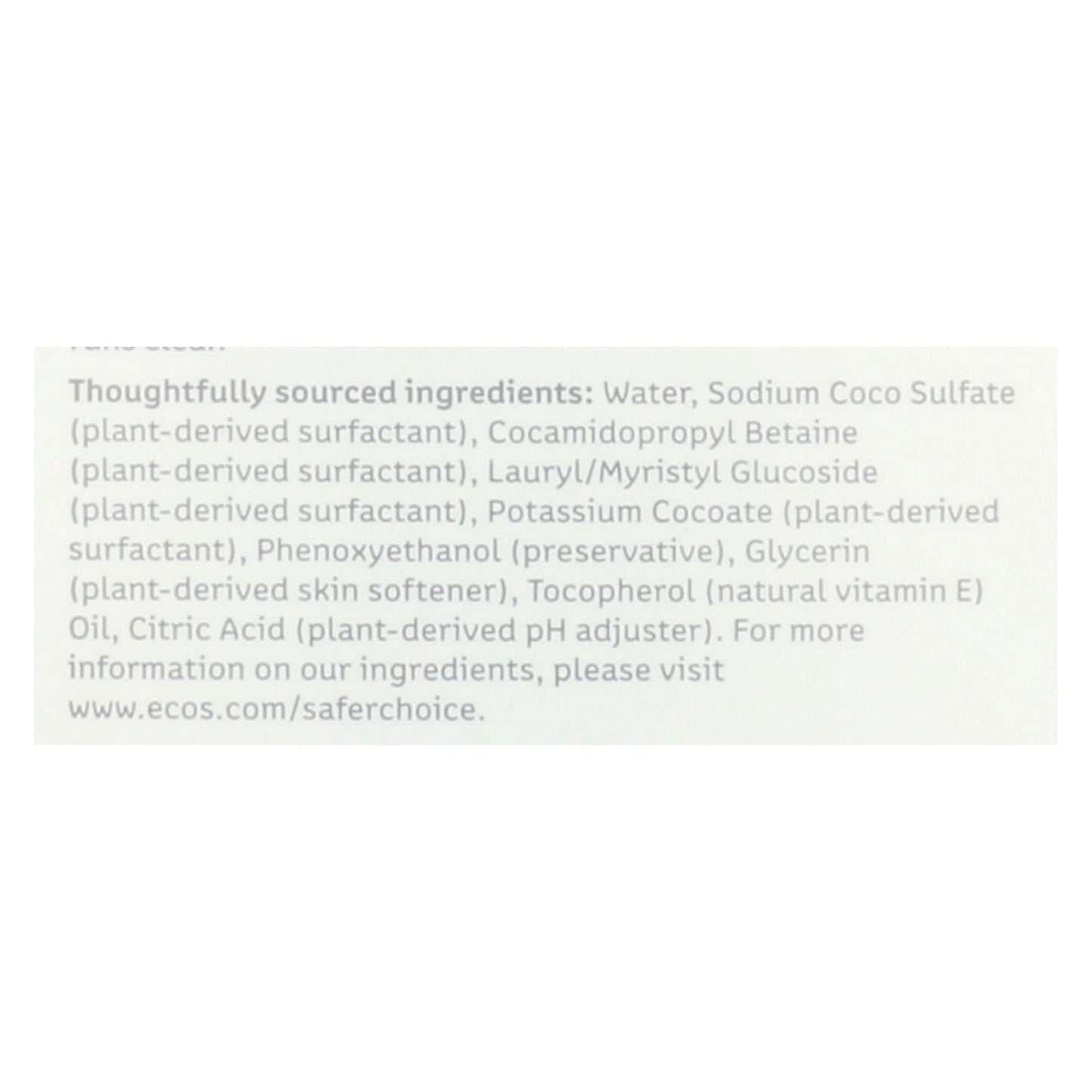 Ecos Hypoallergenic Conditioning Pet Shampoo for Sensitive Skin - Fragrance Free (17 Fl Oz)