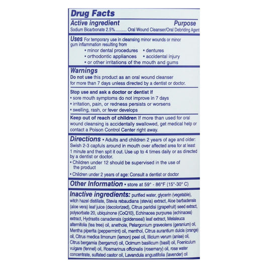 Eco-Dent Enriched with Oxygen Daily Rinse Mouthwash - 8 Oz.