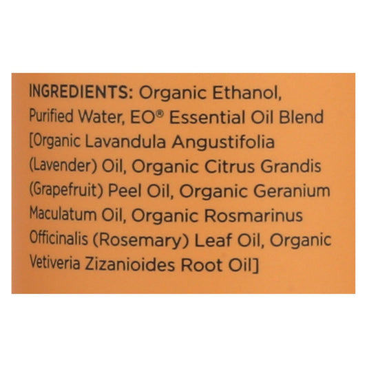 Eo Organic Citrus Deodorant Spray, 4 Fl Oz (Pack of 4)