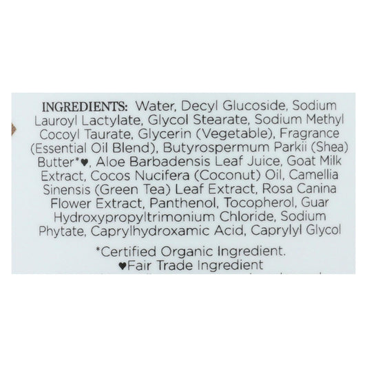 Nubian Heritage Body Wash, Goats Milk & Chai, Moisturizing, 13 Fl Oz.