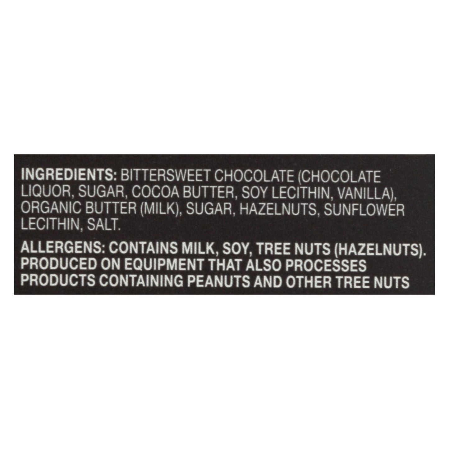 Endangered Species Dark Chocolate Bars (Pack of 12) - Natural, 72% Cocoa with Hazelnut Toffee - 3 Oz Each