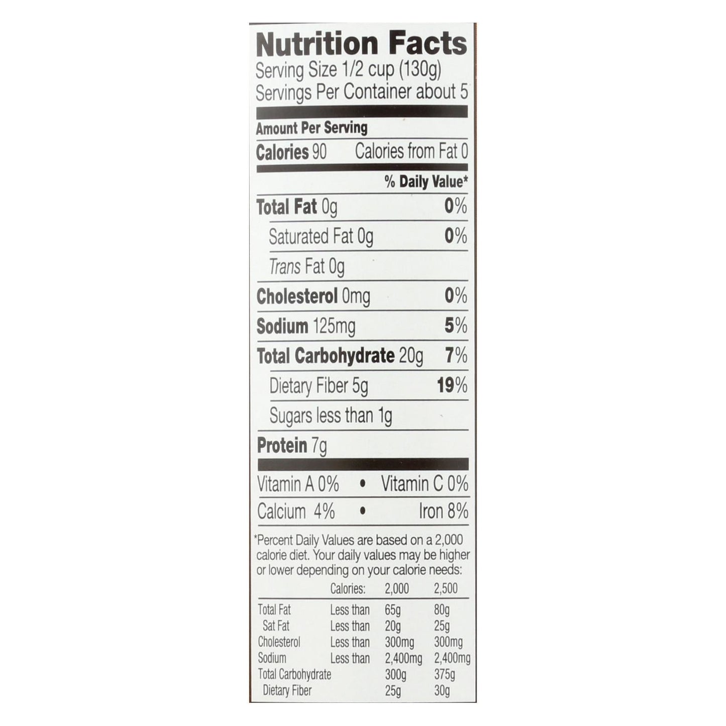 Westbrae Foods Organic Black Beans - 25 Oz. - Case of 12