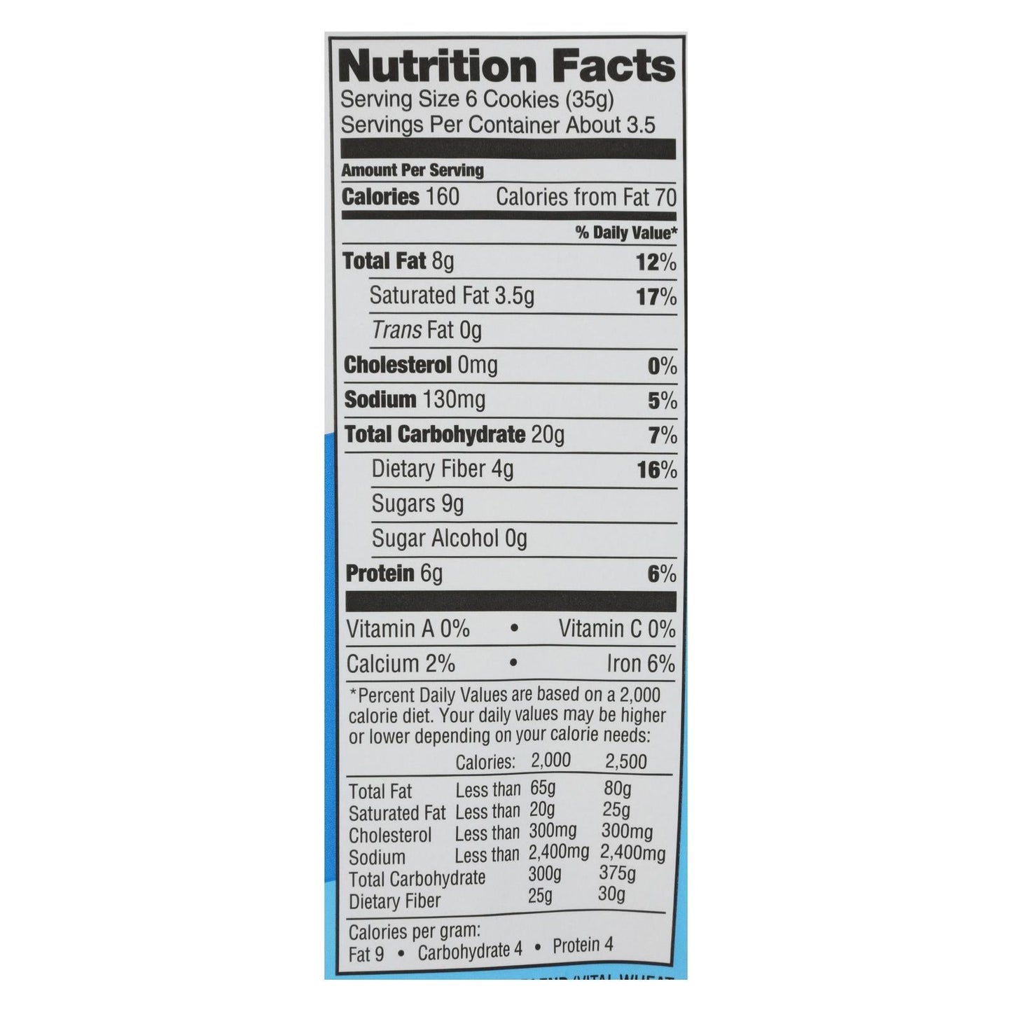 Lenny & Larry's The Complete Crunchy Cookies, 4.25 Oz. 6-Pack