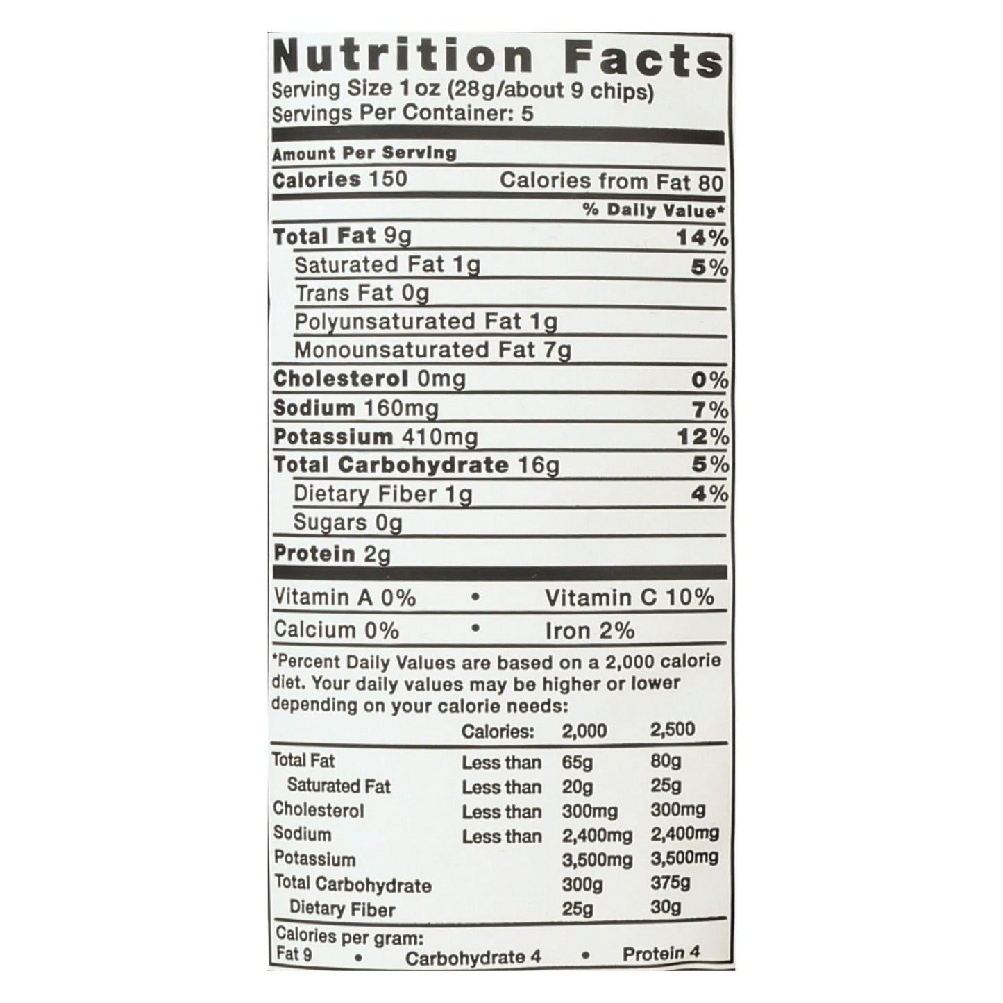 Kettle Brand Salt & Pepper Chips (Case of 15 - 5oz)