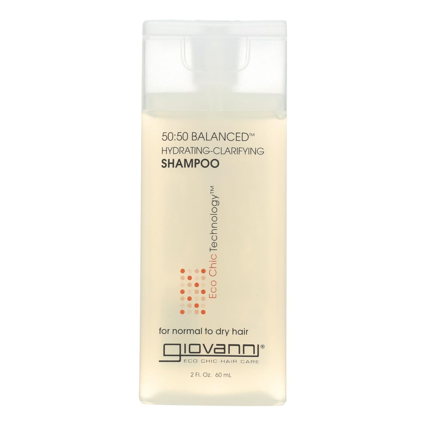 Giovanni 50/50 Balanced Shampoo 2 oz, 12 Pack