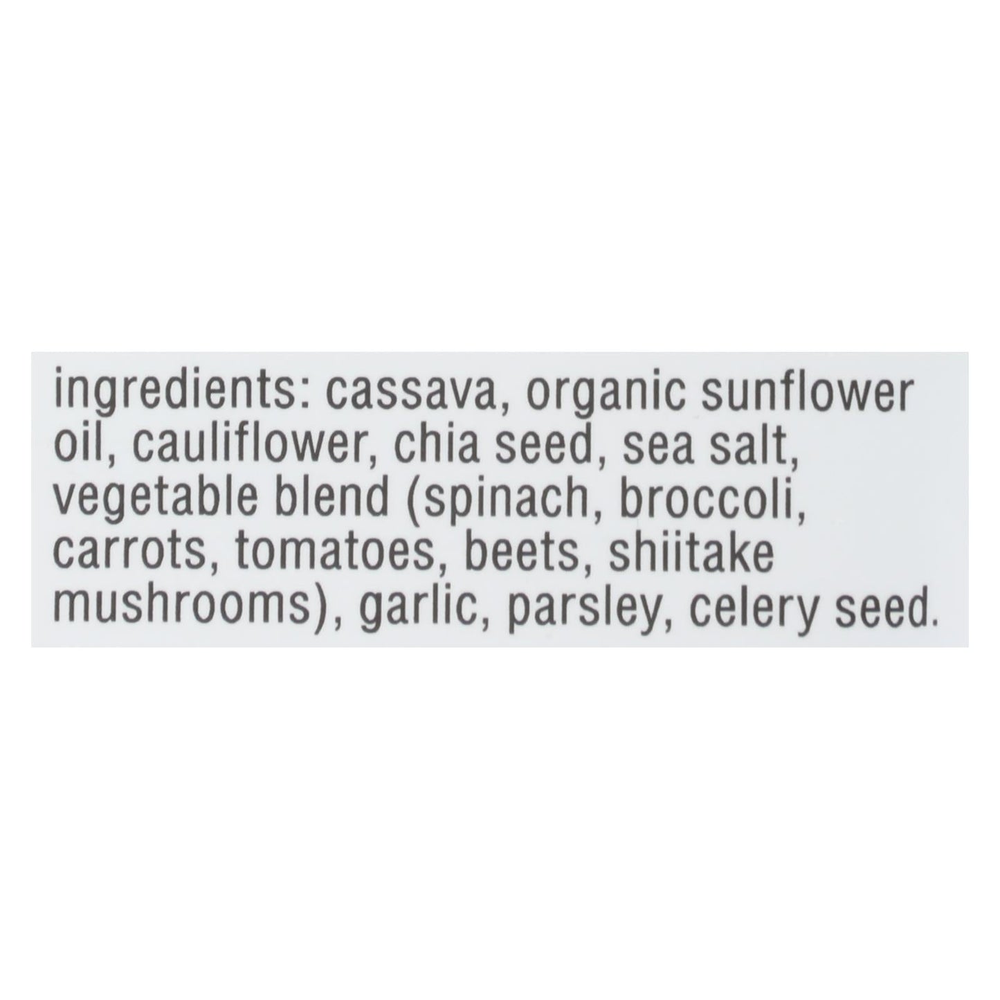 From The Ground Up Tort Chips Cauliflower Sea Salt 4.5 Oz (Pack of 12)