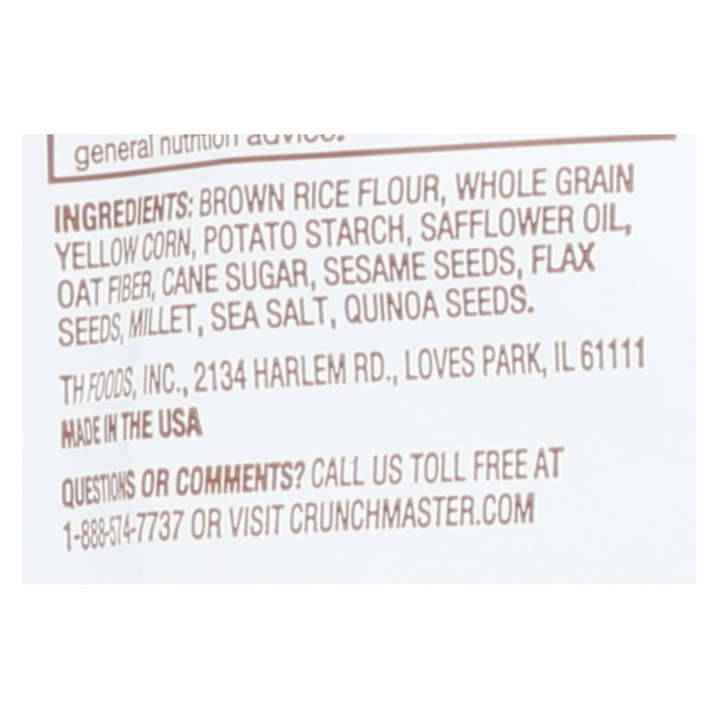 Crunchmaster Multigrain Crackers with Sea Salt, 4 Oz (Pack of 12)
