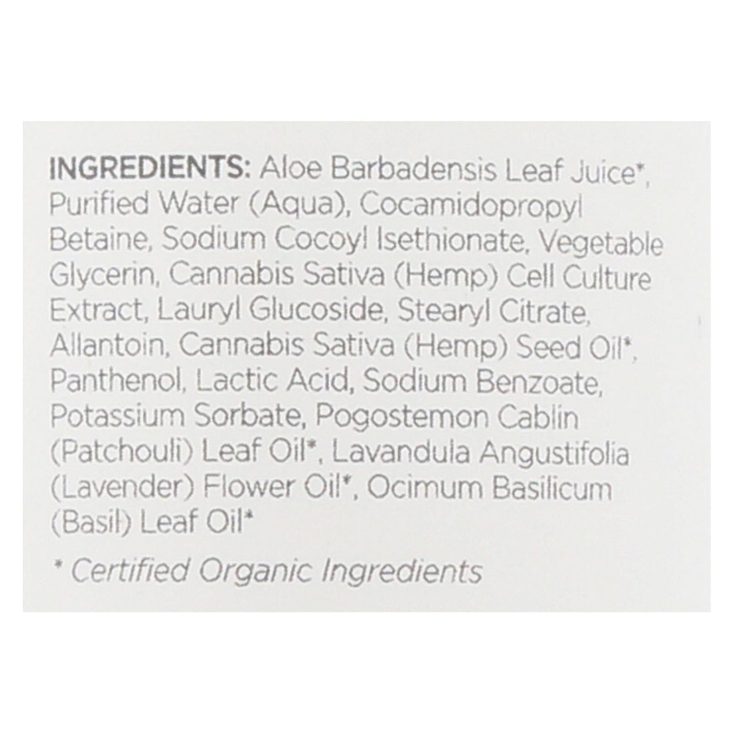 Andalou Naturals Patchouli + Basil Mint Invigorating Shower Gel - 8 Fl Oz