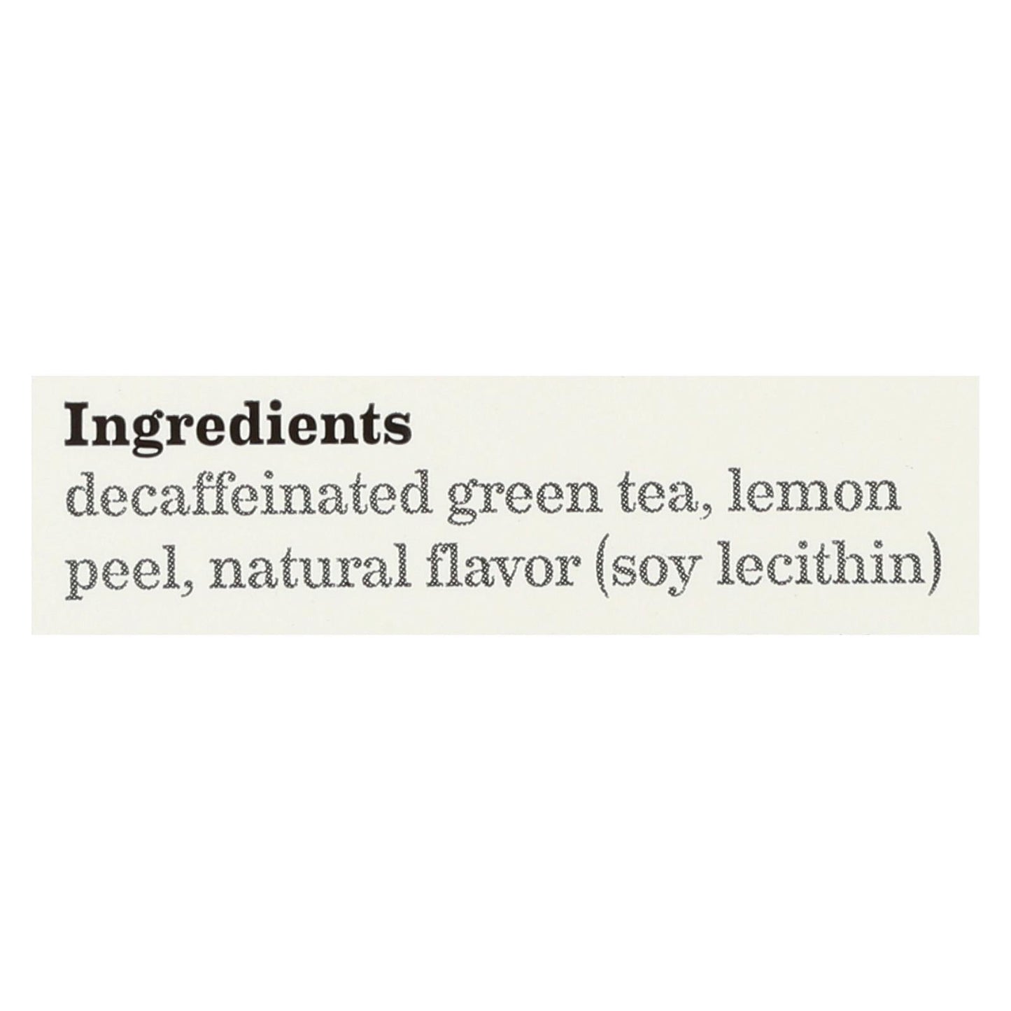 Bigelow Decaf Green Tea with Lemon, Case of 6, 20 Tea Bags Each.