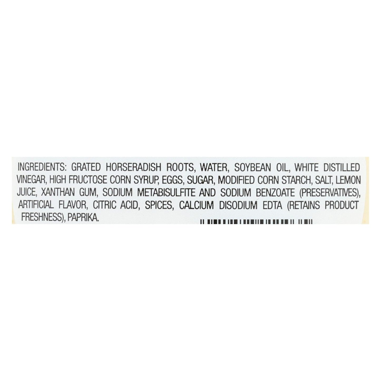 Inglehoffer Creamy Horseradish, 9.5 oz, Pack of 6