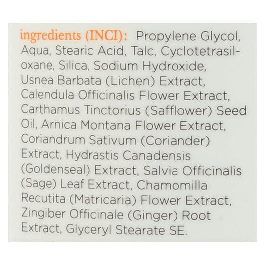 Earth Science Unscented Natural Plant Deodorant - 2.5 Oz