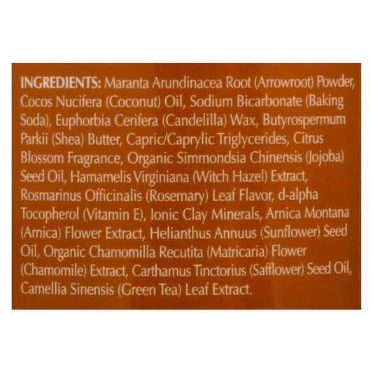 Zion Health Adama Minerals Clay Deodorant Citrus Blossom (2.5 Oz.)