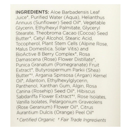 Andalou Naturals 1000 Roses Soothing Body Lotion, 8 Oz