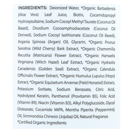 Mill Creek Botanicals Biotin Shampoo for Hair Growth & Thickness (14 Fl. Oz.)