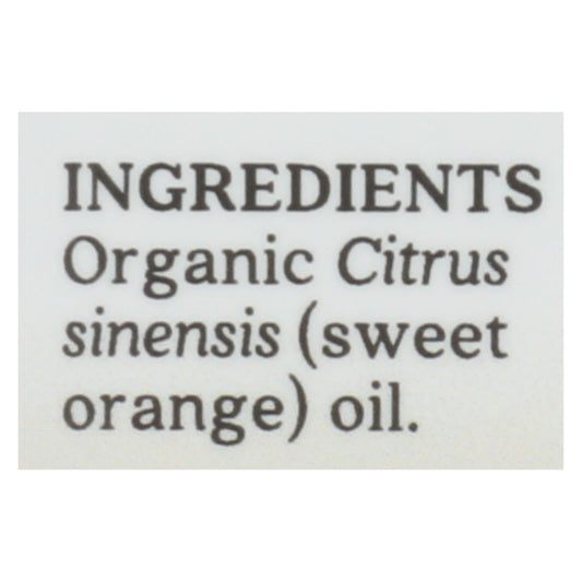 Aura Cacia Organic Sweet Orange Essential Oil (25 Oz.)
