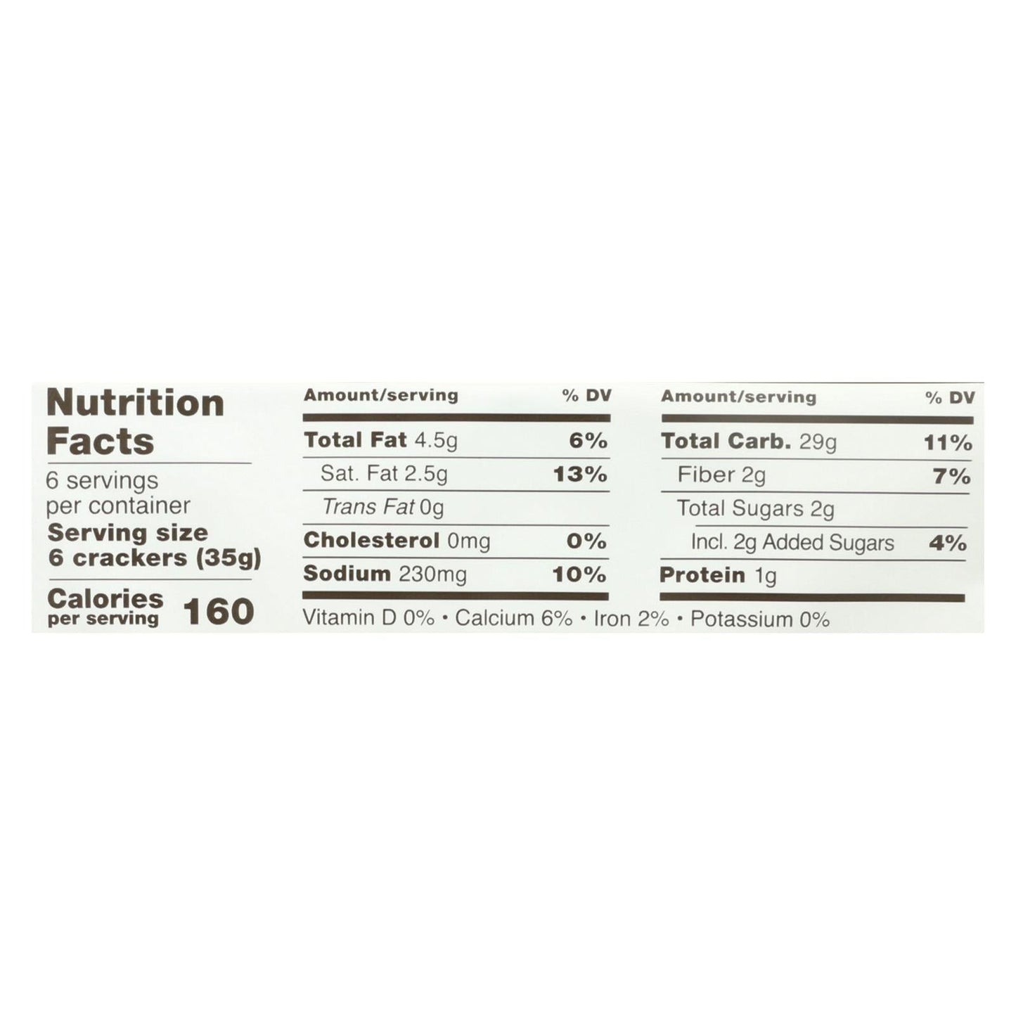 Schar Gluten-Free Table Crackers, 5 Packs of 7.4 Oz.