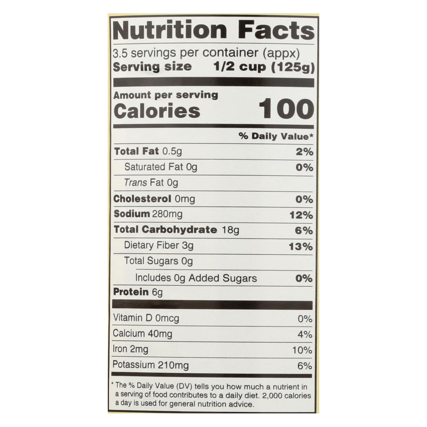 Bulk 12 Pack, Omena Organics Black-Eyed Peas (15 Oz.)
