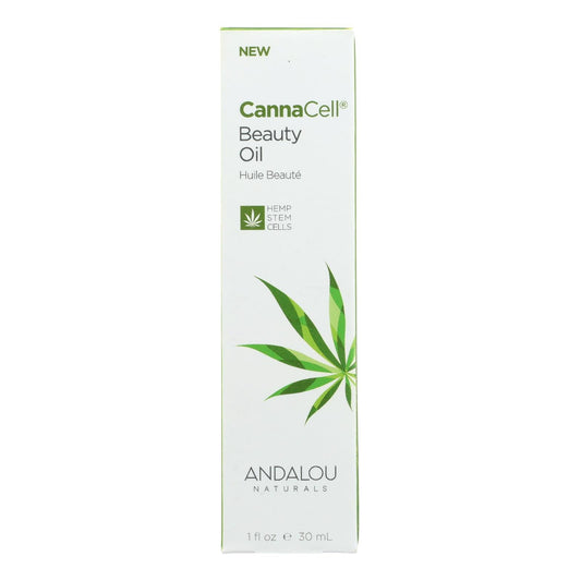 Andalou Naturals Cannacell Beauty Oil, Anti-Aging, 1 Fl Oz