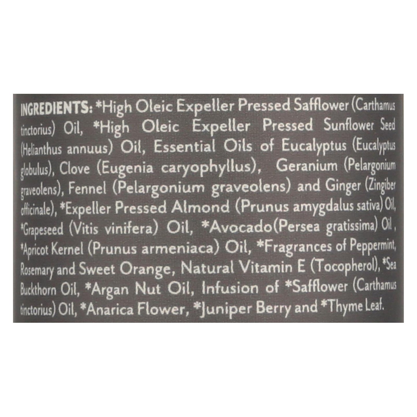 Soothing Touch Ayurveda Peppermint & Rosemary Muscle Comfort Bath Body & Massage Oil (4 Oz.)