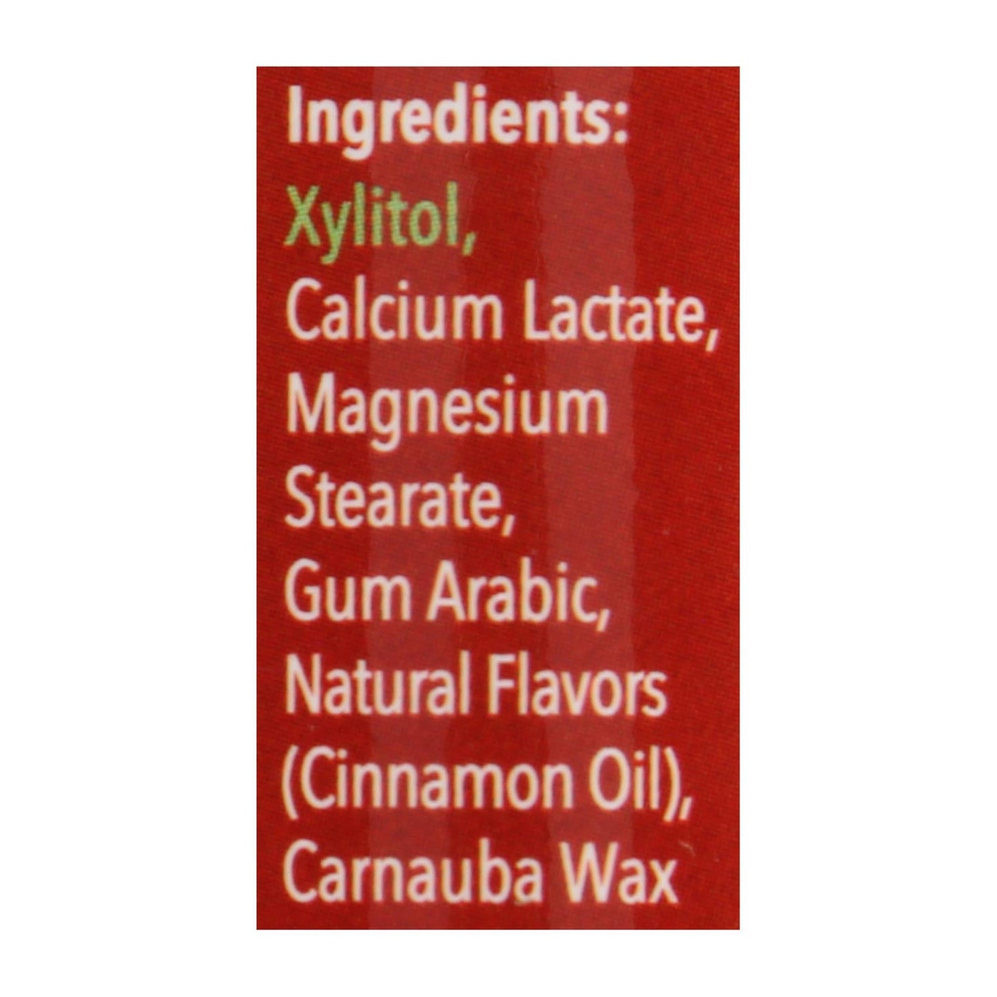 Spry Xylitol Gems - Cinnamon Flavor, Sugar-Free Breath Mints (Pack of 6 - 45 Count Each)