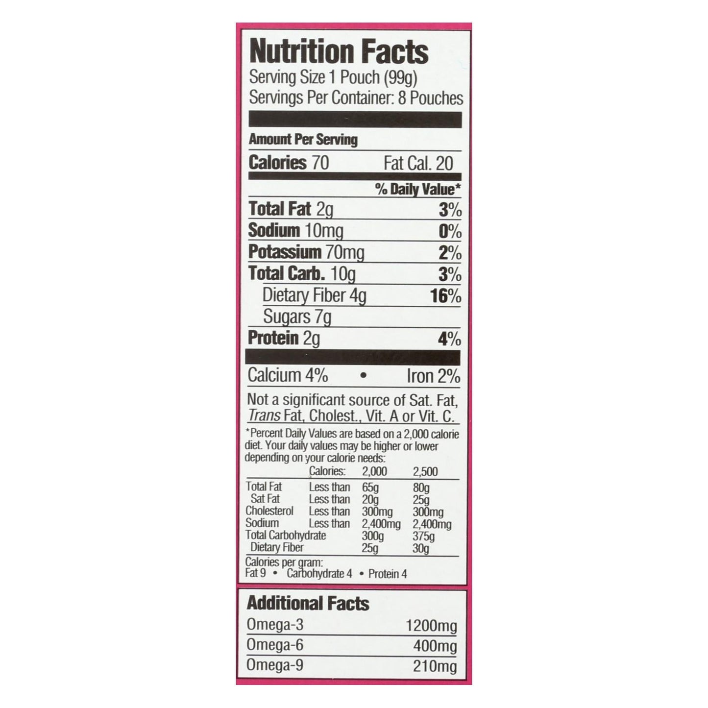 Mamma Chia Squeeze Vitality Snacks: Strawberry Banana 3.5-Oz 16-Pack
