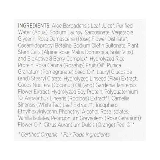 Andalou Naturals Color Care Shampoo with 11.5 Fl Oz 1000 Roses Complex