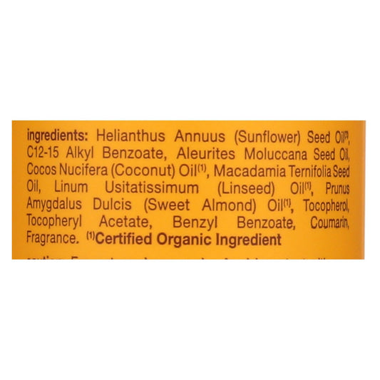 Alba Botanica Hawaiian Kukui Nut Hydrating Body Oil, 8.5 Fl Oz