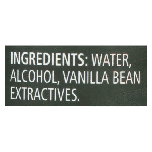 Frontier Herb Vanilla Extract - Pure and Rich Flavor - 2 Oz.