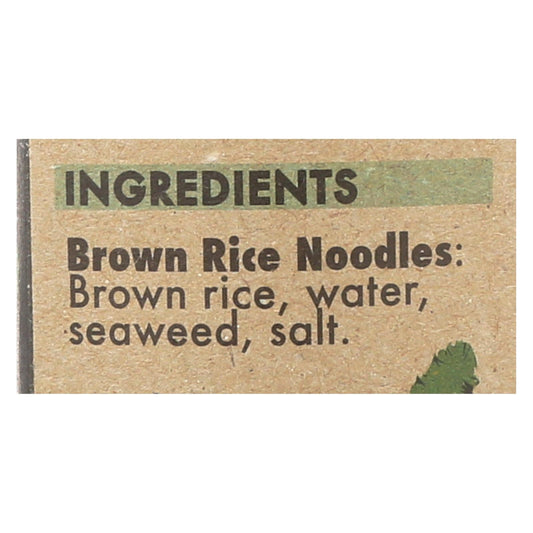 Star Anise Foods Vietnamese Brown Rice Noodles with Seaweed (Pack of 6 - 8.6 Oz)