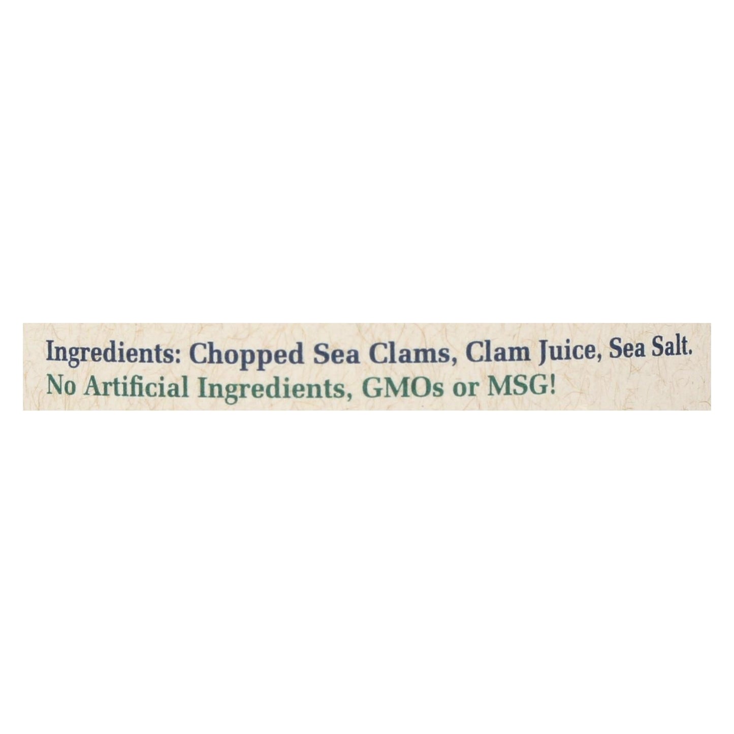 Bar Harbor 6.5 Oz Chopped Clams (Pack of 12)