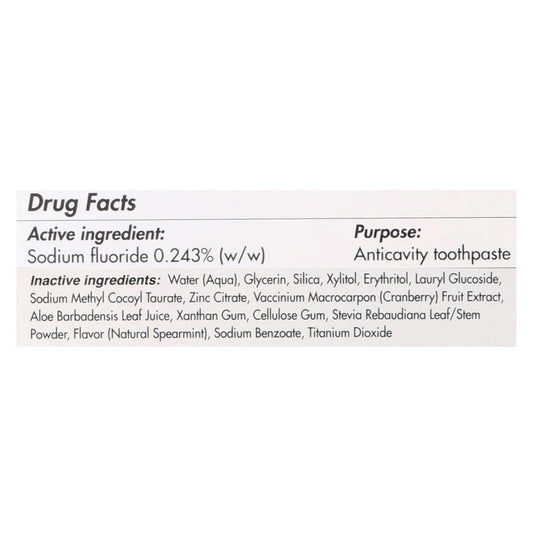 Spry Spearmint Fluoride Toothpaste (5 Oz. Pack)