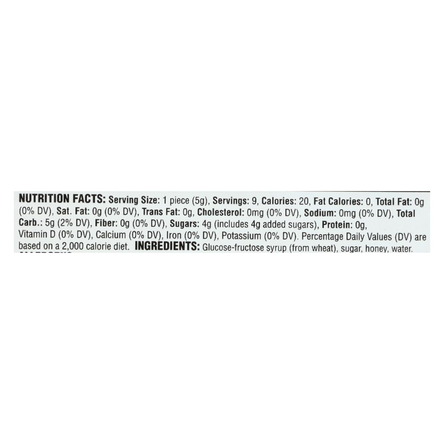 Honees Pure Honey Filled Drops (Pack of 24 - 1.6 Oz.)
