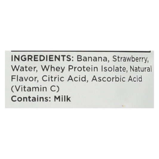 Fuel For Fire Strawberry Banana Smoothie (Pack of 12 - 4.5 Oz.)