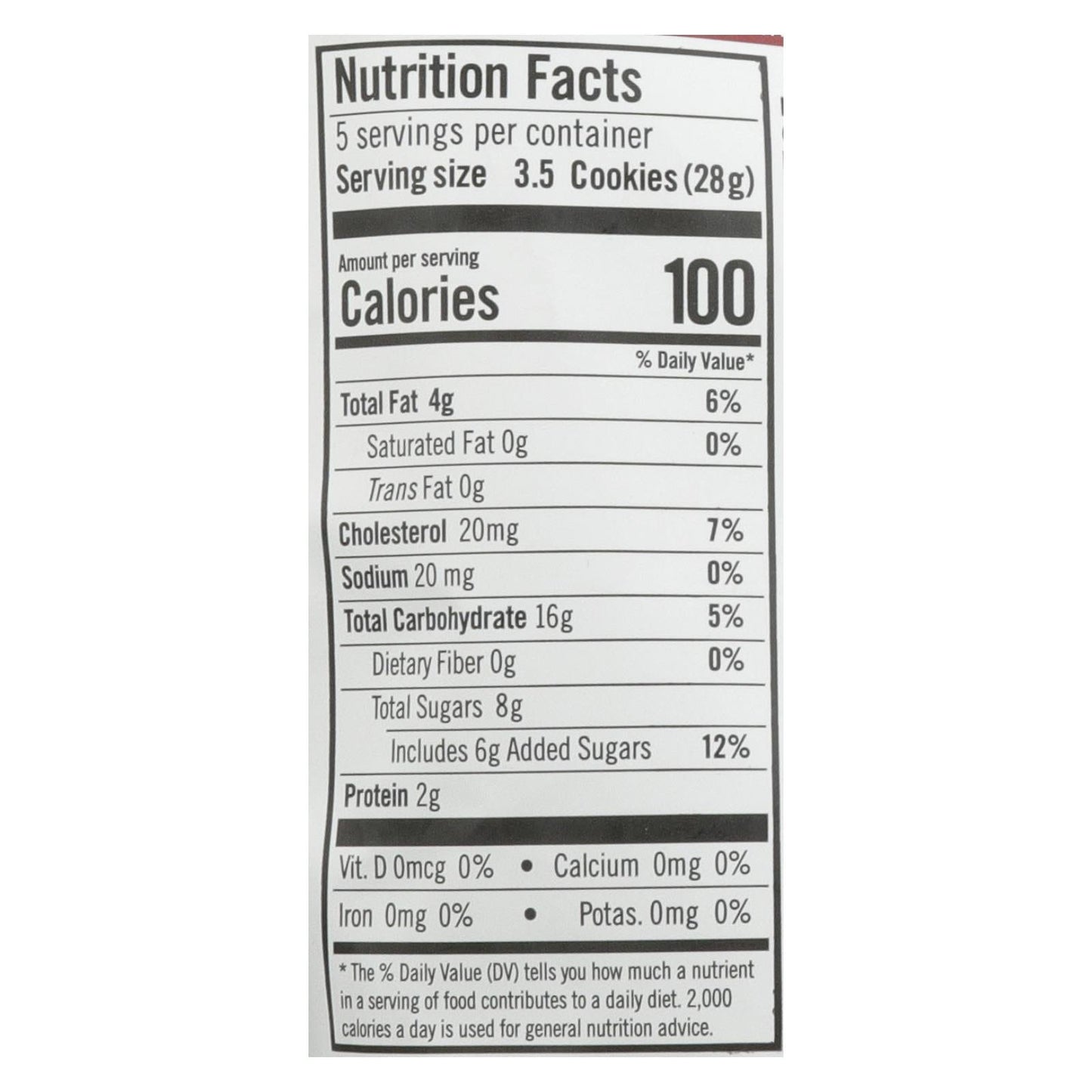 Cooper Street Cookies Orange Cranberry Delight (Pack of 6 - 5 Oz.)