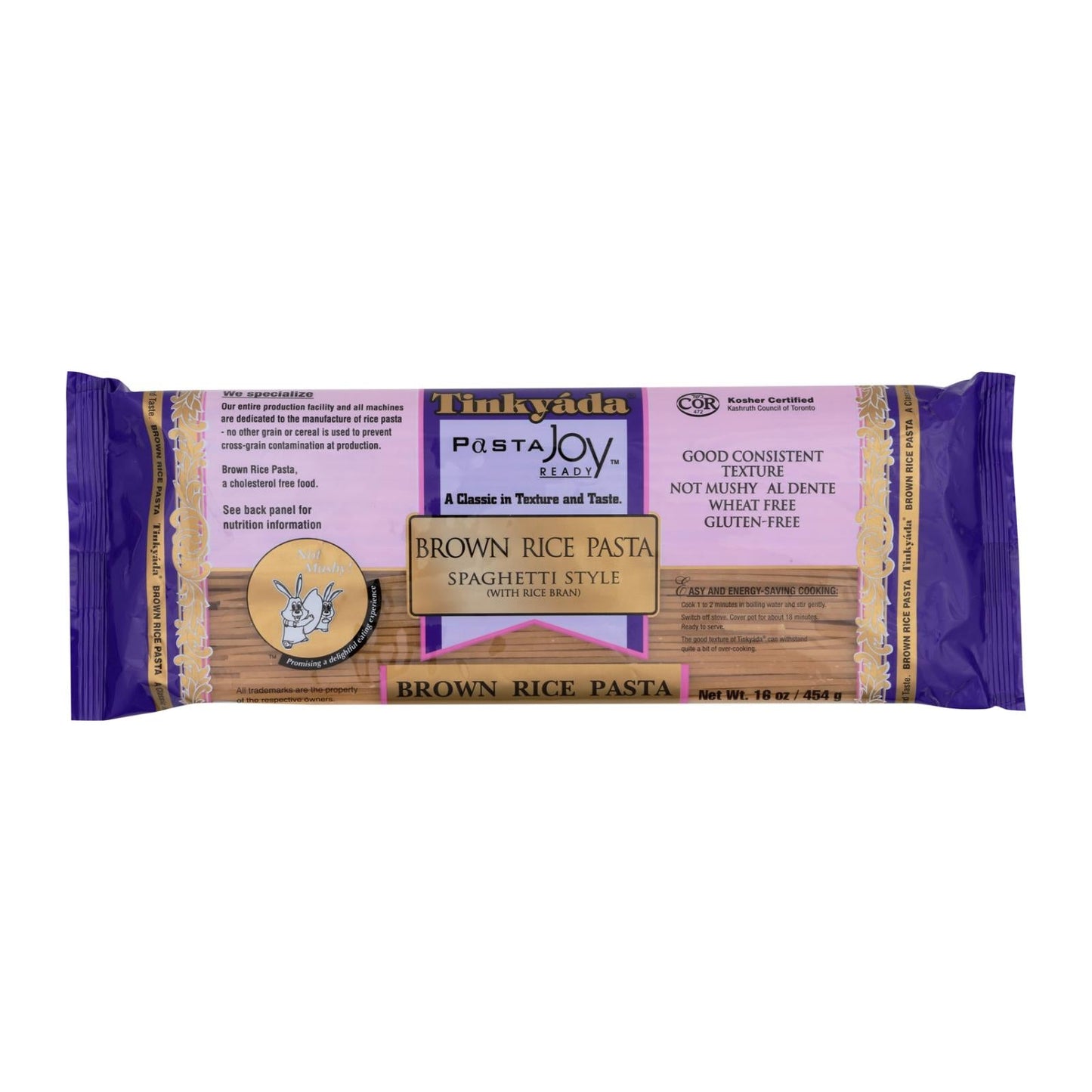 Tinkyada Brown Rice Spaghetti (16 Oz., Pack of 12)