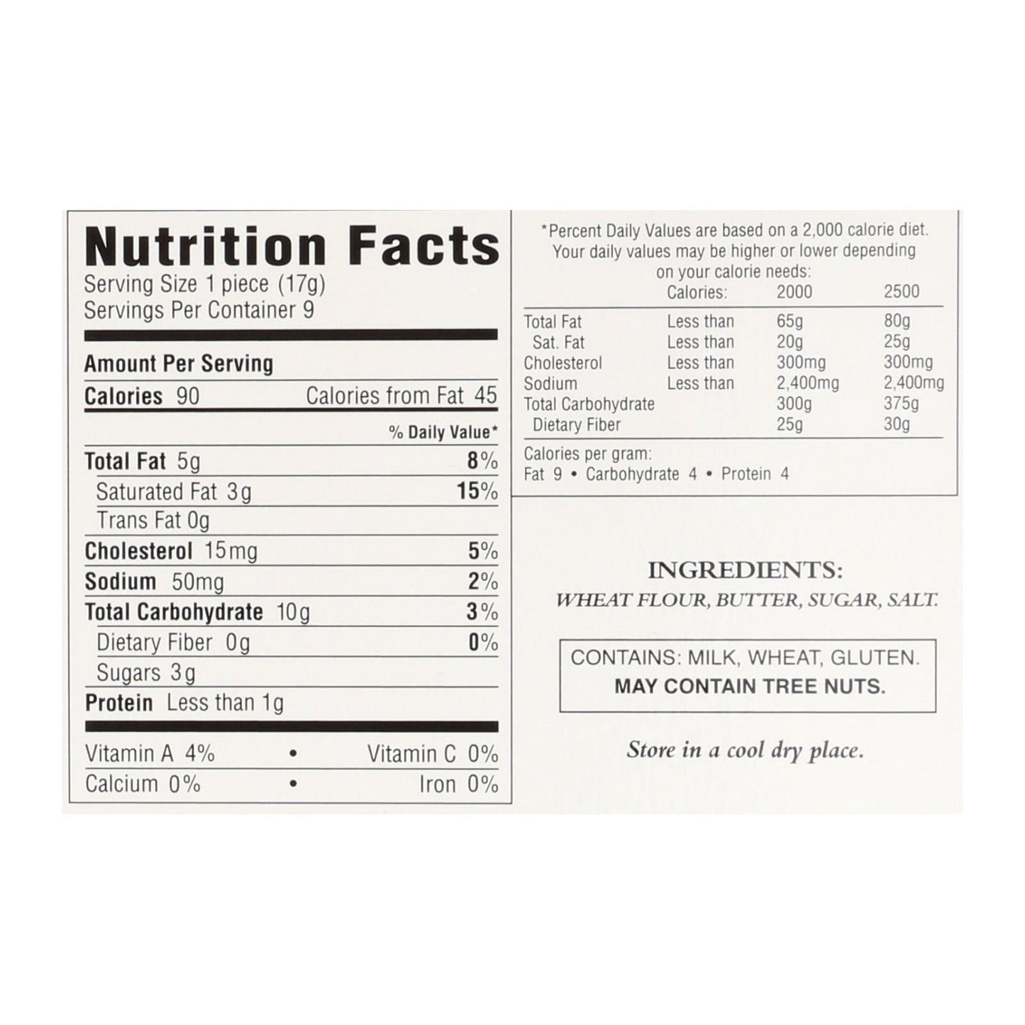 Walkers Pure Butter Round Shortbread Cookies (Pack of 12) - 5.3 Oz.