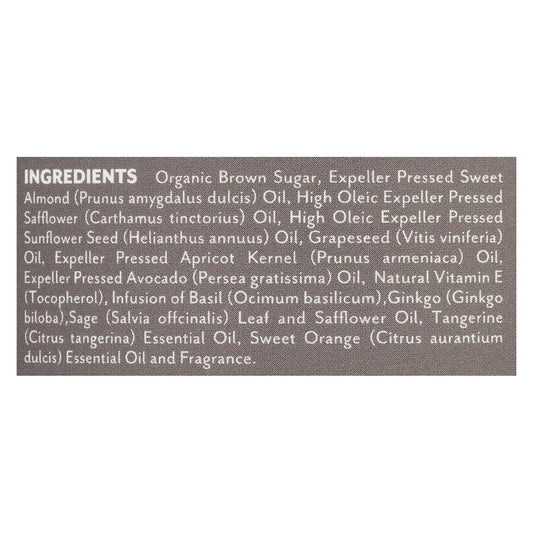 Soothing Touch Brown Sugar Scrub - Vanilla Orange Fragrance - 16 Oz.