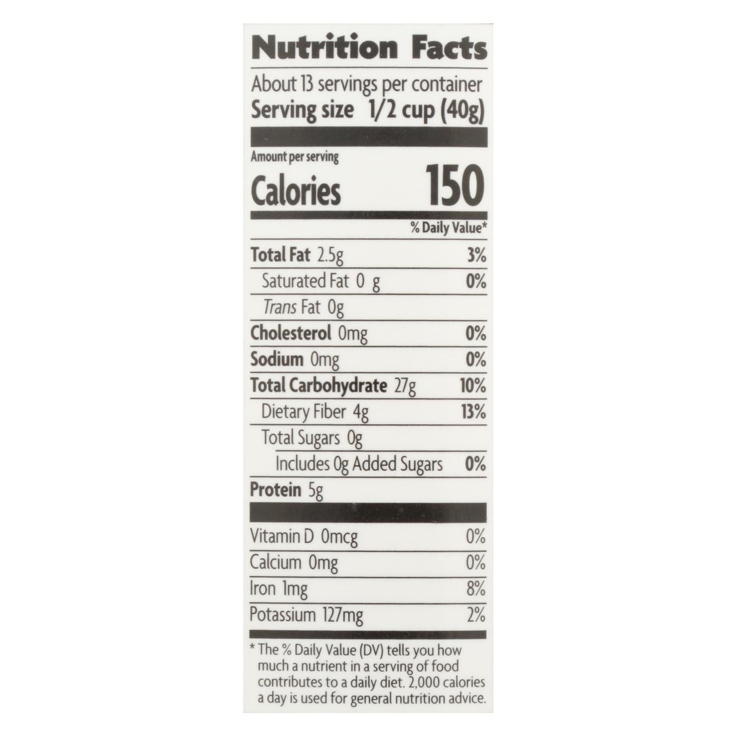 Nature's Path 18 Oz. Organic Old-Fashioned Oats (Pack of 6)