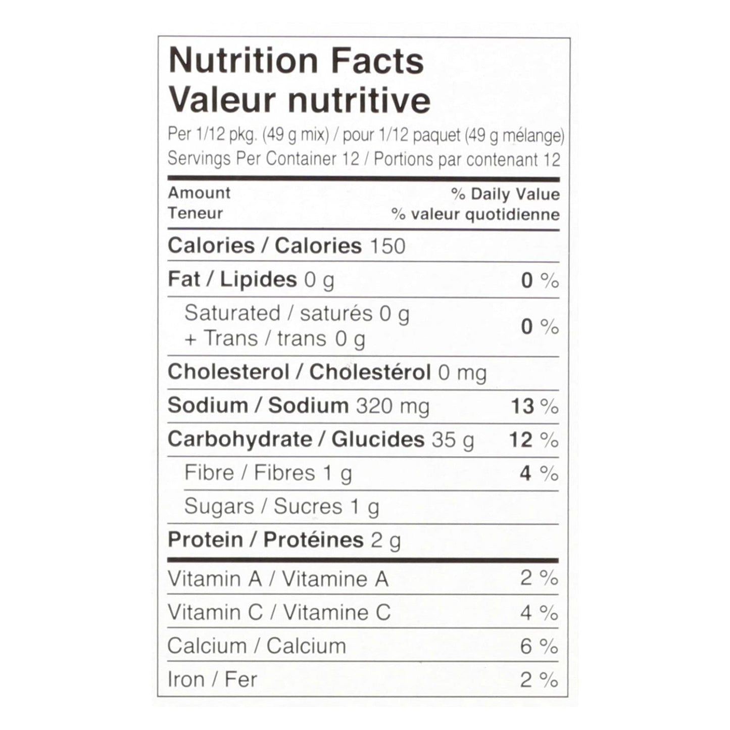 Namaste Foods Gluten-Free Waffle & Pancake Mix (6-Pack, 21 Oz per Pack)