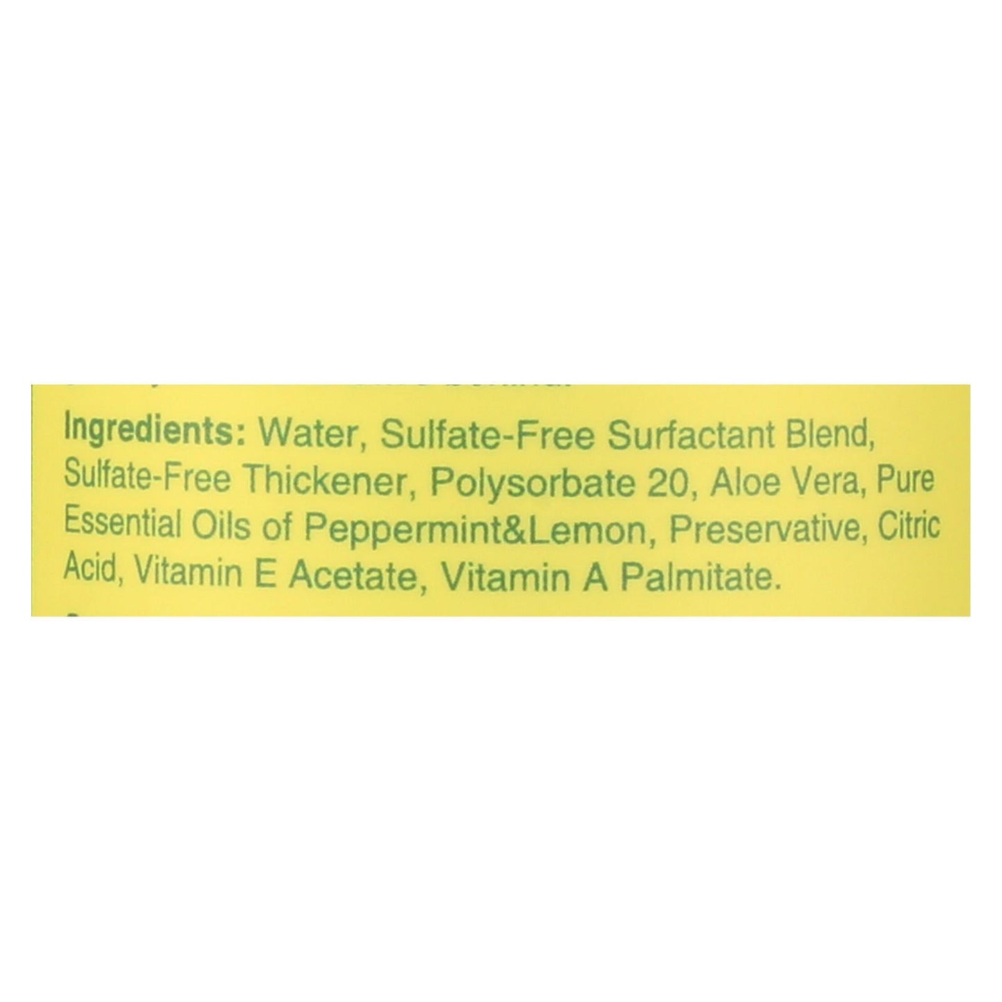 Rebel Green Hand Soap (Pack of 4) - Refreshing Peppermint and Lemon Scent - 16.9 Fl Oz.