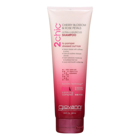 Giovanni 2chic Ultra-Hydrating Shampoo for Dry, Damaged Hair - 8.5 Fl Oz
