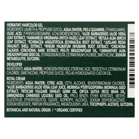 Herbatint Permanent Herbal Hair Color Gel in Dark Chestnut - 135 mL