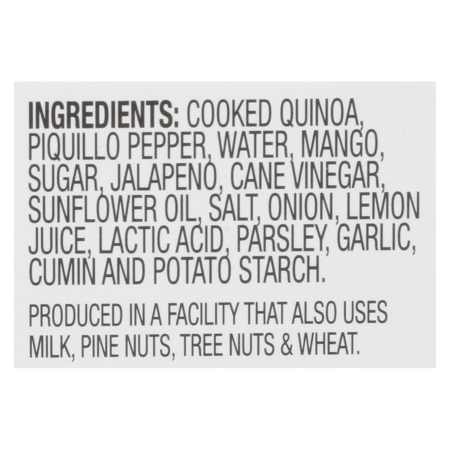 Cucina And Amore Quinoa Meals: Mango and Jalapeno (Pack of 6 - 7.9 Oz.)