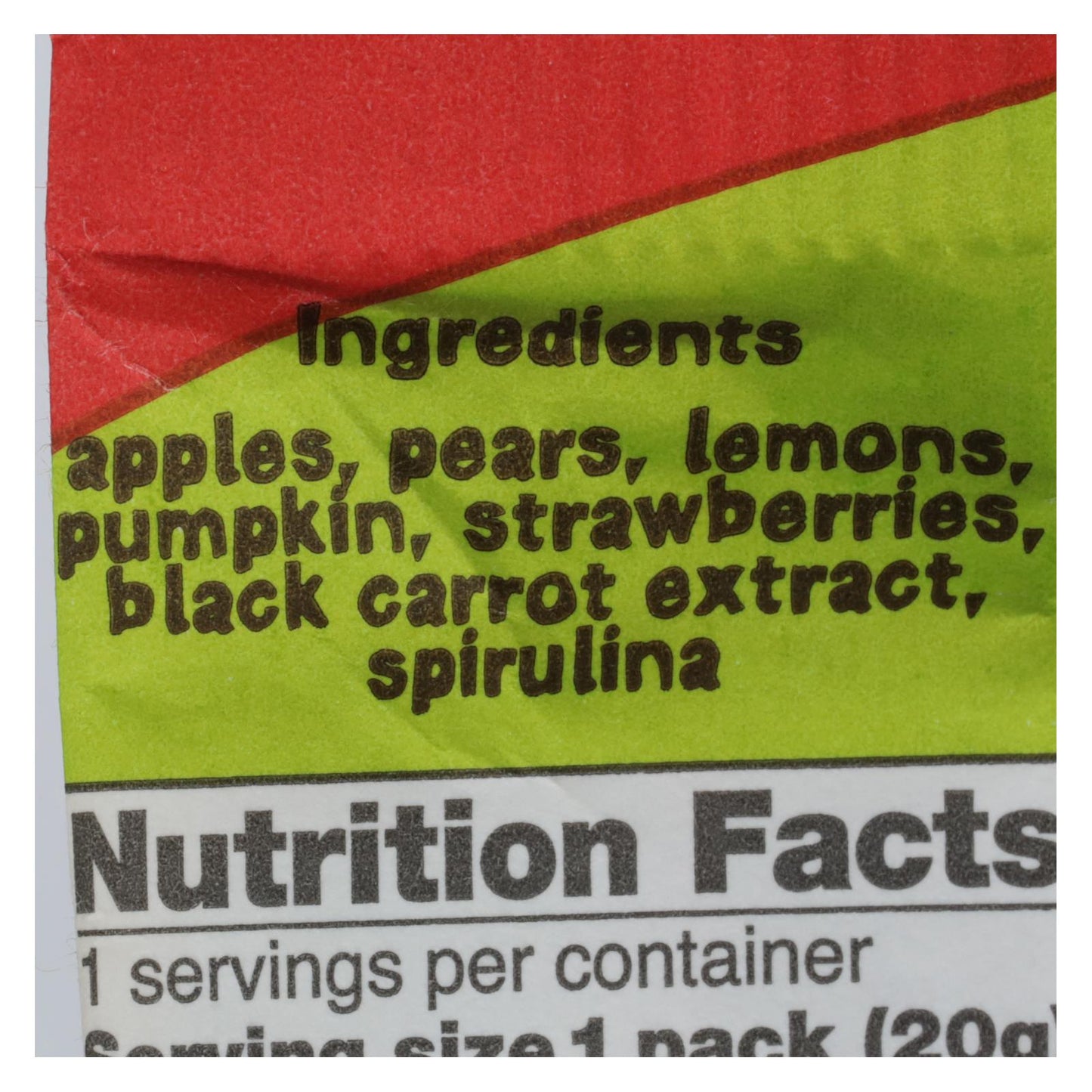Bear Real Fruit Yoyo Straw Apple, 6-Pack, 3.5 Oz. Each